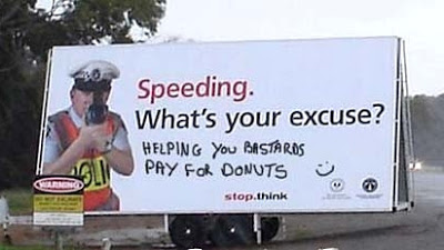 Police joke cartoon
