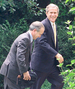 PLAYER: Nick Calio helped pass tax cuts as an aide to President George W. Bush.