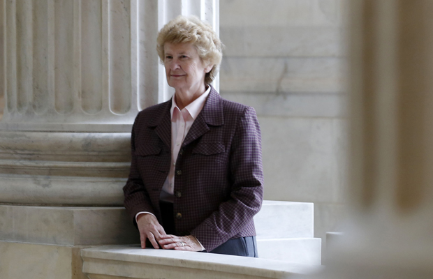 OUTNUMBERED: Under 1% of groups with a political presence in Washington lobby for the poor. Sister Richelle Friedman, who works for one of them, struggles to sway senators at the Hart Office Building