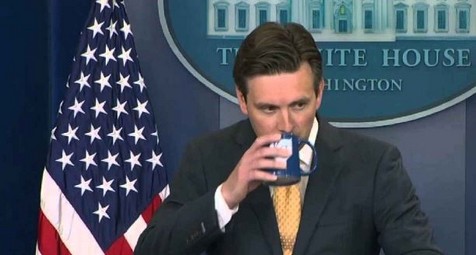 joshearnest_small Obama Spokesman Twists Self Into Giant Pretzel of Hypocrisy #FakeNews Headlines  