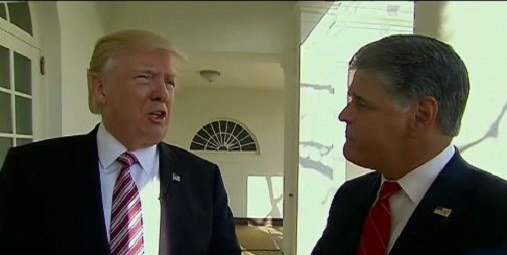 trumpandhannity_small What's REALLY going on in Trump's mind? Trump  