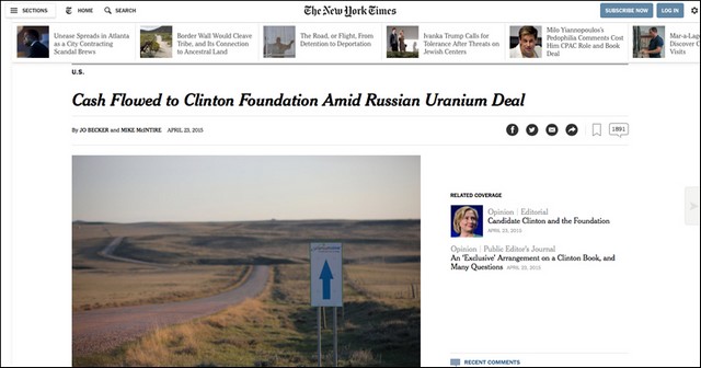 nytcorrupt_small Russian Bank Docs Show How Putin Laundered Money to Hillary & Podesta Scandals  
