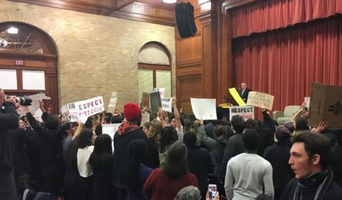 murray-middlebury Angry Mob Derails Charles Murray Event at Middlebury College, Sends Professor to Hospital Activism  