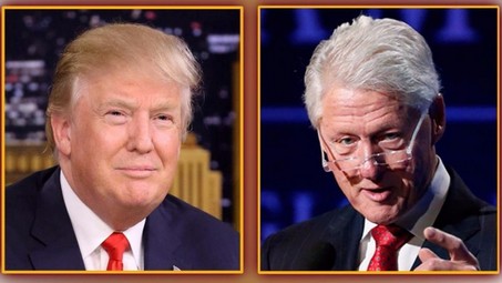 trumpbillclinton_small Trump hammered for government cuts – but Clinton pursued similar strategy News  