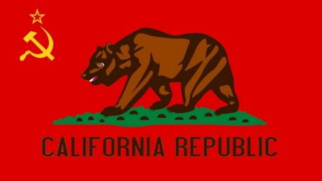 flagcalicomm_small California Dems Vote for Communists in Government Jobs Liberals  