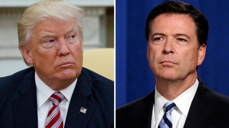 trumpcomey_small America is on a knife's edge. Will Republicans have the guts to stand with Trump? Republicans  